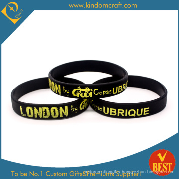 2015 Hot Sale Promotional Fashion Silicone Wristband (LN-028)